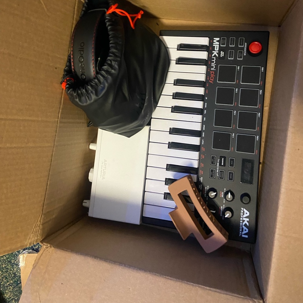 music making kit keyboard mini play